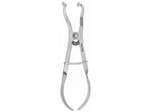 Ivory Rubber Dam Clamp Forceps, Stainless Steel 29-0763