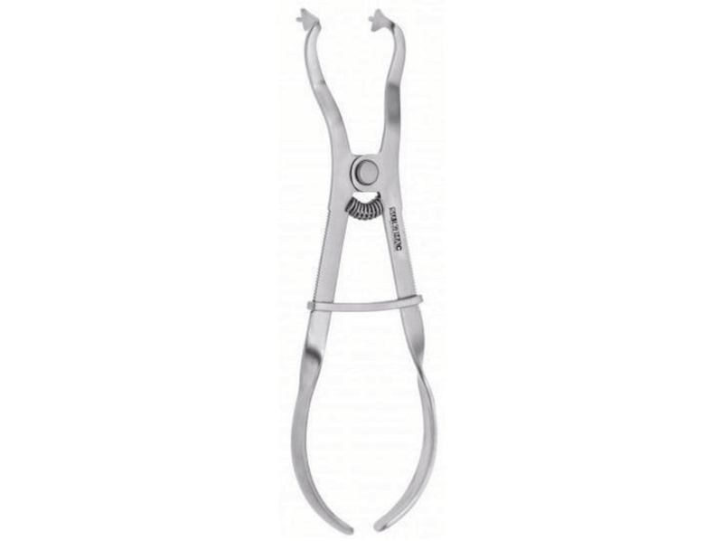 Ivory Rubber Dam Clamp Forceps, Stainless Steel 29-0763