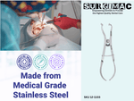 Ivory Rubber Dam Clamp Forceps, Stainless Steel 29-0763