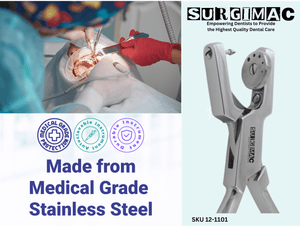 Ainsworth Rubber Dam Punch, Stainless Steel, Air Series, 1/Pk 12-1101