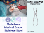 SurgiMac Ivory Rubber Dam Clamp Forceps, Stainless Steel, Eco Series, 1/Pk | SurgiMac Dental Supply
