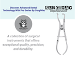 Ivory Rubber Dam Clamp Forceps, Stainless Steel 29-0763