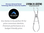 SurgiMac Ivory Rubber Dam Clamp Forceps, Stainless Steel, Eco Series, 1/Pk | SurgiMac Dental Supply