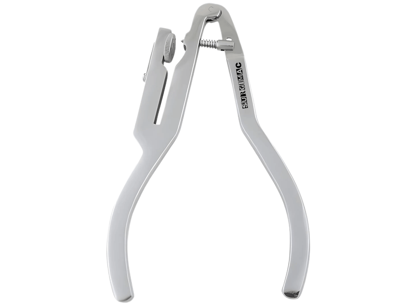 SurgiMac Ivory Rubber Dam Punch, Stainless Steel, Air Series, 1/Pk 12-1102