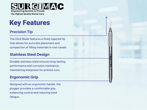 Premium D11 Root Canal Plugger .40 mm Stainless Steel by SurgiMac 12-803