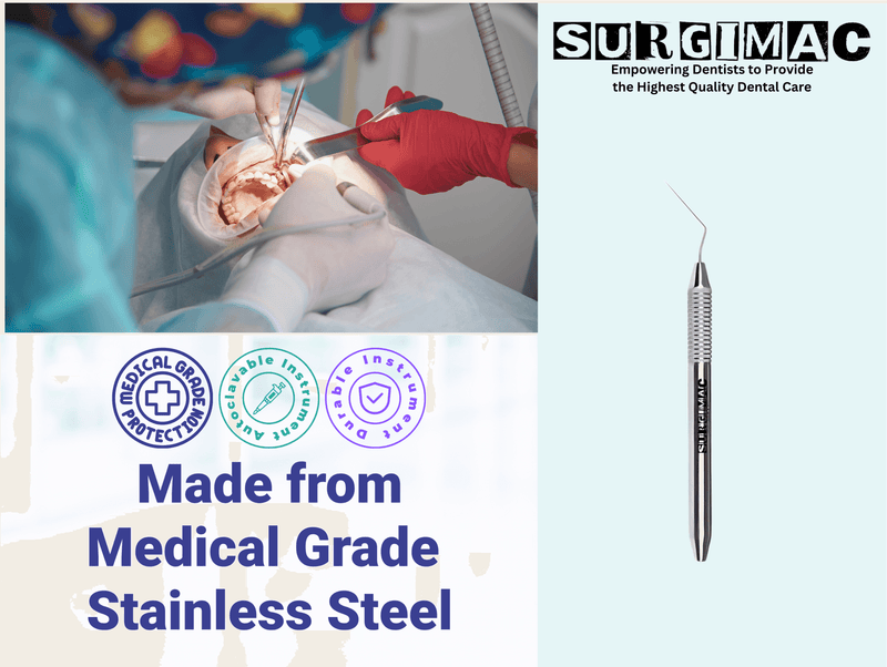 Premium D11 Root Canal Plugger .40 mm Stainless Steel by SurgiMac 12-803