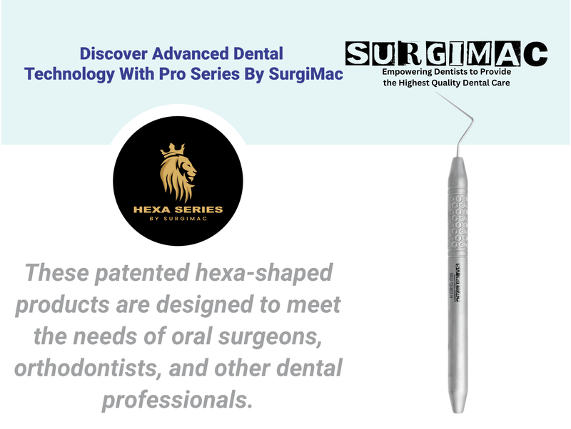 SurgiMac #D11 Root Canal Plugger, Single Ended, Stainless Steel, Hexa Series, 1/Pk 12-803-H