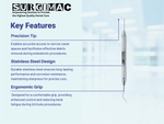 SurgiMac DG16 Endodontic Explorer, Double-Ended, Stainless Steel, Air Series, 1/Pk | SurgiMac Dental Supply