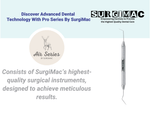 SurgiMac DG16 Endodontic Explorer, Double-Ended, Stainless Steel, Air Series, 1/Pk | SurgiMac Dental Supply