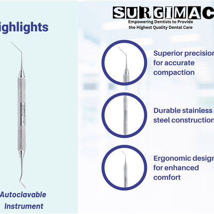 1 Glick Blade Root Canal Plugger, Stainless Steel, Air Series, 1/Pk