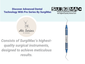 #33L Endodontic Excavator, Double Ended, Blue, Stainless Steel, Air Series, 1/Pk 12-933