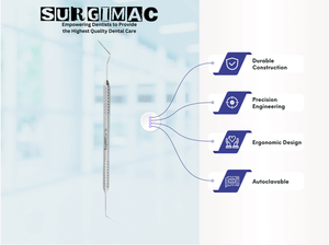 DG16 Endodontic Explorer, Double-Ended, Stainless Steel, Slim Series, 1/Pk. 12-811s