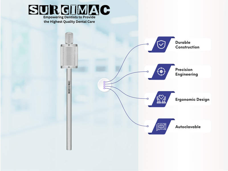 SurgiMac Morrell-Type Crown Remover, Stainless Steel, Pro Series, 1/Pk | SurgiMac Dental Supply
