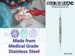 SurgiMac #13/14 Columbia University Curette, Stainless Steel, Air Series, 1/Pk 10-511