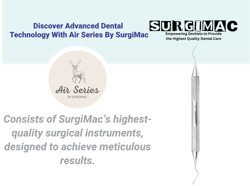 SurgiMac Goldman-Fox Curette, Stainless Steel, Air Series, 1/Pk 10-310
