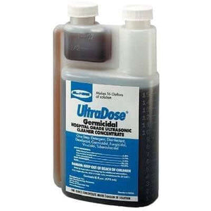 Germicidal Ultrasonic Cleaning Solution, Pint Bottle, 6/cs UD036-1
