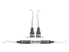 SurgiMac #1/2 Gracey Curette, Black (TiN) Coated, Double-Ended, Stainless Steel, Air Series, 1/Pk