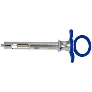 Miltex GripRite Metric Petite Aspirating Syringe with Blue Silicone Grips 76-40 76-40