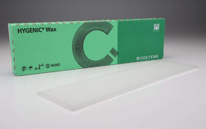 Hygenic Utility Wax Strips - White Round 11" x 3/16", Box of 80 | SurgiMac Dental Supply