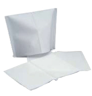 Headrest Covers, 10" x 10", Tissue/Poly, White, 500/cs HC-2001