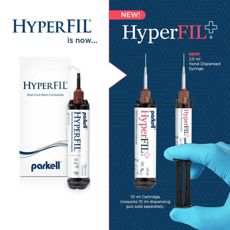 Parkell HyperFIL+® Dual-Cure Resin Composite | SurgiMac Dental Supply