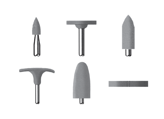 Hardie Polisher, Black, BP1, ISO #100, HP, 6/pk 0368