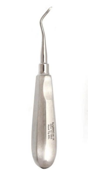Surgimac Heidbrink Root Tip Pick, Left, Extraction Elevators, Pro Series, Stainless Steel, 1/Pk | SurgiMac Dental Supply