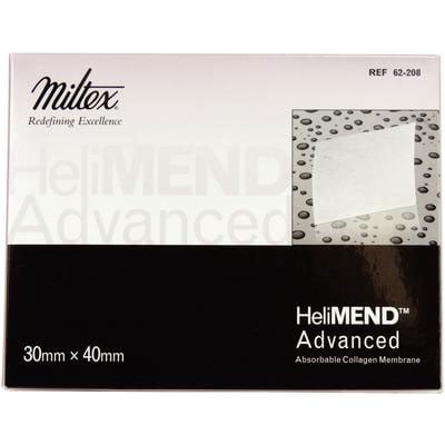 Integra Lifesciences | Miltex HeliMend Advanced Collagen Membrane 30 x 40 mm, absorbs in 18 weeks, Single | 62-208