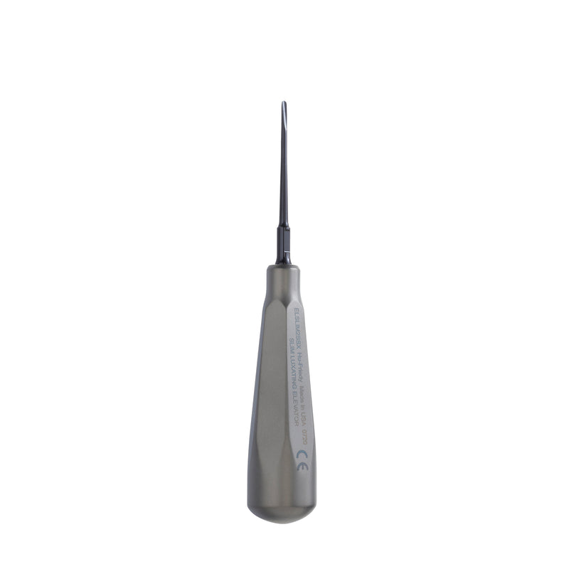 Hu-Friedy Slim Lux Elev 2MM, Short Straight, Black Line | SurgiMac Dental Supply