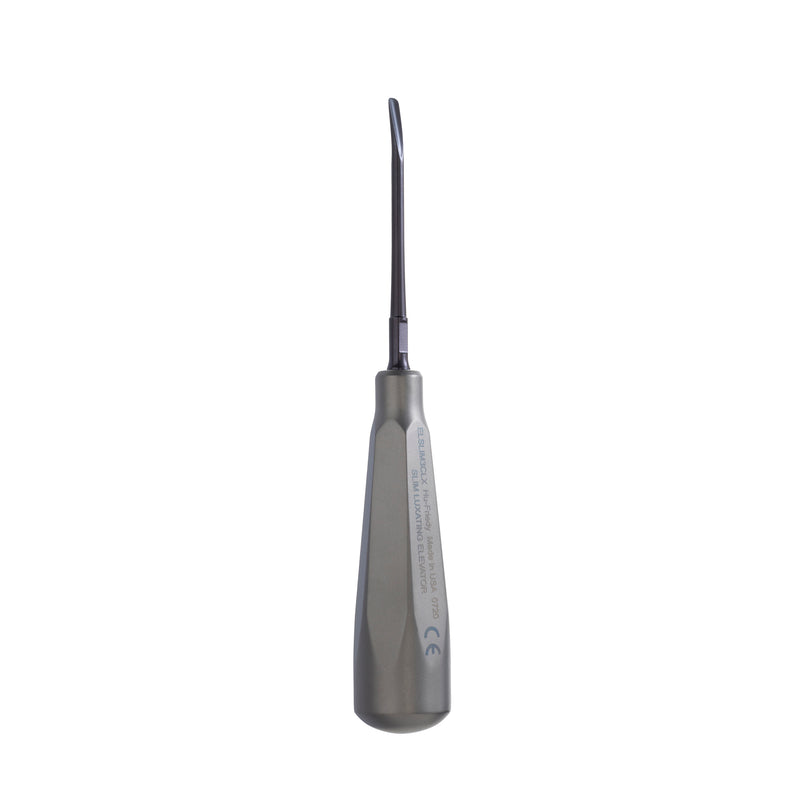 Hu-Friedy Slim Lux Elev 3MM, Long Curved, Black Line | SurgiMac Dental Supply