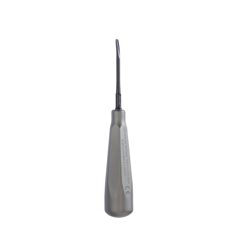 Hu-Friedy Slim Lux Elev 3MM, Short Curved, Black Line | SurgiMac Dental Supply