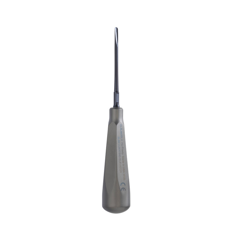 Hu-Friedy Slim Lux Elev 3MM, Long Straight, Black Line | SurgiMac Dental Supply