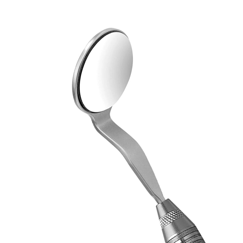 Hu-Friedy Size 5 Double Sided Cone Socket Mirror Head, Rhodium-Coated - 6/Pk | SurgiMac Dental Supply