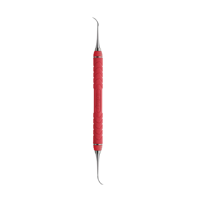 Hu-Friedy EverEdge 2.0 #3 Nevi posterior double end scaler with #8 ResinEight Colors | SurgiMac Dental Supply