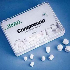 Roeko Comprecap #3 Medium 10 mm. Package of 600 Compression Caps | SurgiMac Dental Supply