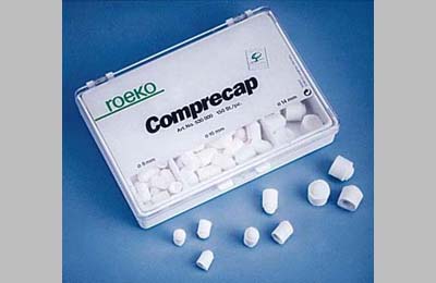 Roeko Comprecap #3 Medium 10 mm. Package of 600 Compression Caps | SurgiMac Dental Supply