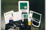 Hygenic Dental Dam Starter Kit with Winged clamps. Kit contains: 6" x 6" | SurgiMac Dental Supply