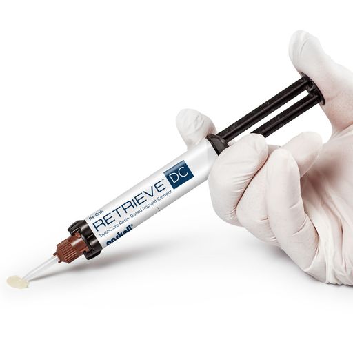 Retrieve DC Implant Cement Kit: 5ml Cartridge + 10 Brown Tips S251