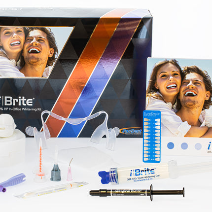 iBrite Professional Tooth Whitening Gel-Type System - 5 Patient Kit, 30% Hydrogen Peroxide