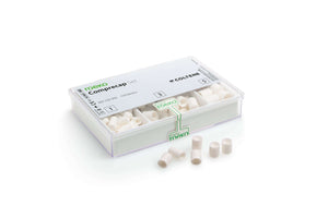 Roeko Comprecap Set: 150 assorted #1 - 7 mm, #3 - 10 mm and #5 - 12.5 mm | SurgiMac Dental Supply