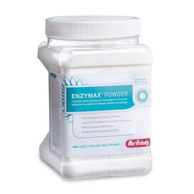 Hu-Friedy Enzymax Powder Ultrasonic Detergent & Presoak | SurgiMac Dental Supply