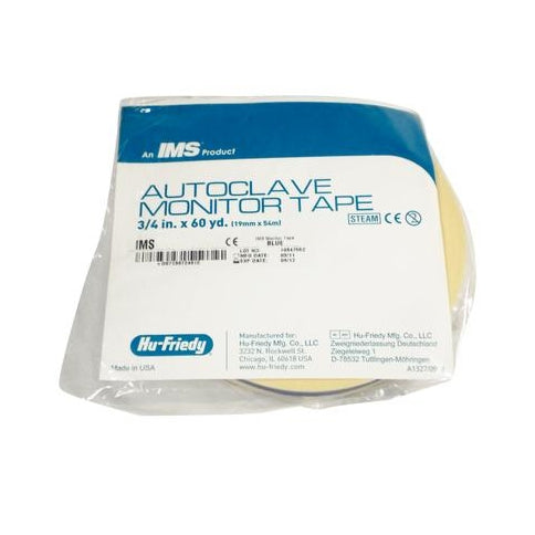 Hu-Friedy IMS Autoclave Monitor Tape - GREEN Color Coding 60 Yard Roll. Strong 3/4" | SurgiMac Dental Supply