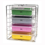 Hu-Friedy Signature Series™ Adjustable 4 Tub Rack | SurgiMac Dental Supply