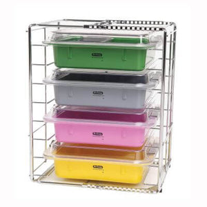 Hu-Friedy Signature Series™ Adjustable 4 Tub Rack | SurgiMac Dental Supply