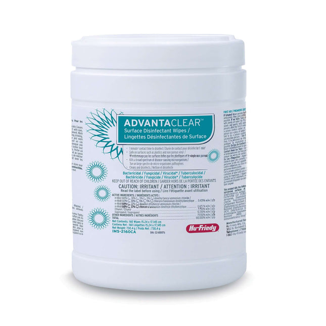 Hu-Friedy AdvantaClear™ Surface Disinfectant - Canada | SurgiMac Dental Supply