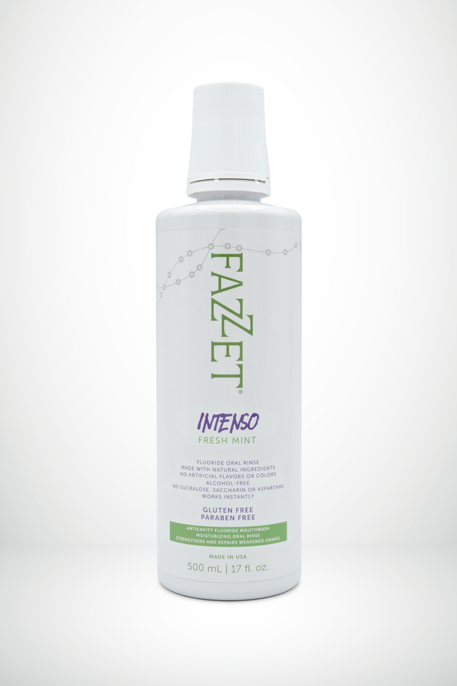 FAZZET “Intenso” Anti-Cavity Mouthwash x 500ml