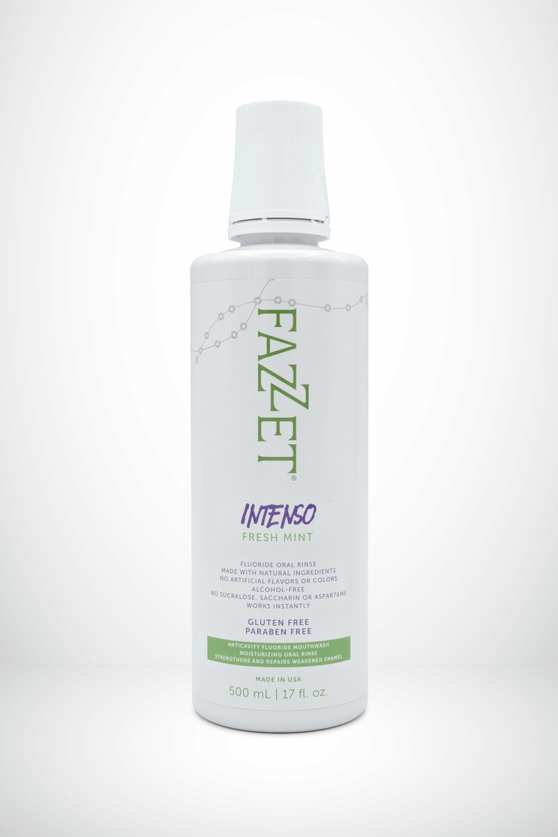 FAZZET “Intenso” Anti-Cavity Mouthwash x 500ml | SurgiMac Dental Supply