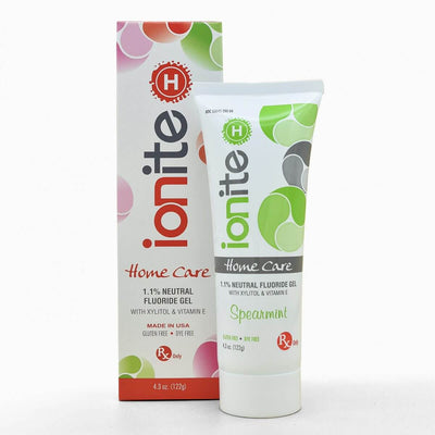 Ionite-H Home care toothpaste - Spearmint, 4.3 oz. tube. Prescription strength