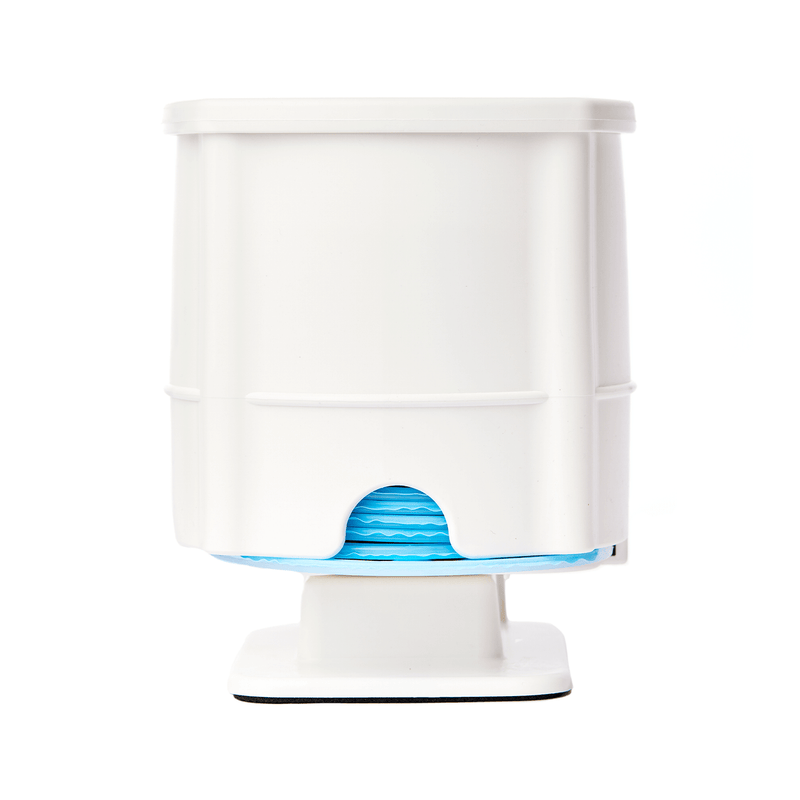 Insti-Dam Dispenser - White, 1/Pk. Can be mounted to wall or cabinet or can sit | SurgiMac Dental Supply