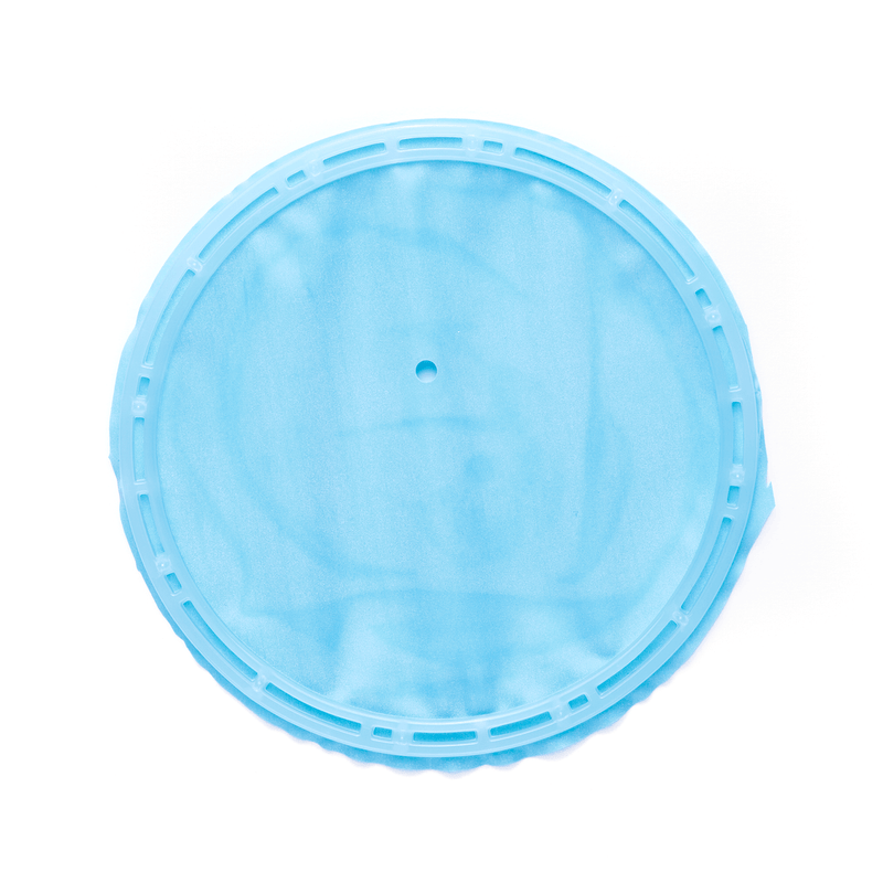 Insti-Dam Blue Latex-Free dam with prepunched hole and built-in white frame | SurgiMac Dental Supply
